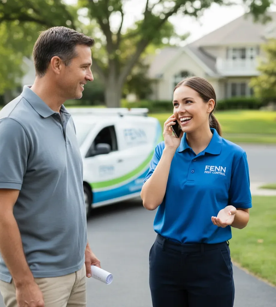 Fenn Pest Control customer support in Purdy